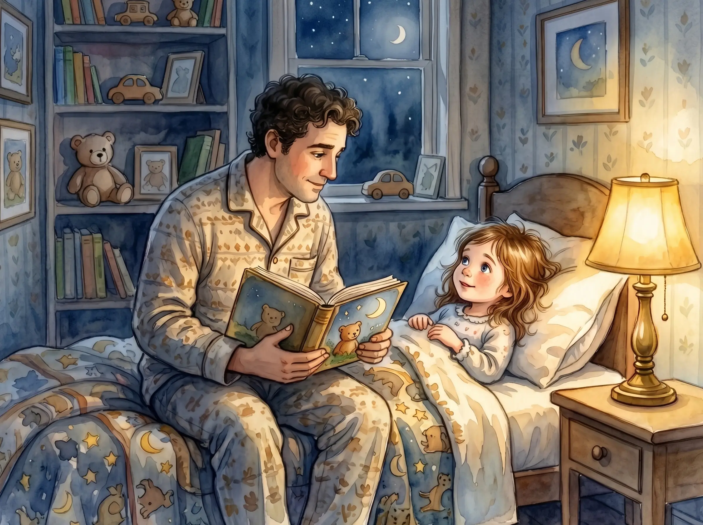 Bedtime Stories for Dads: Why Your Voice Changes Everything