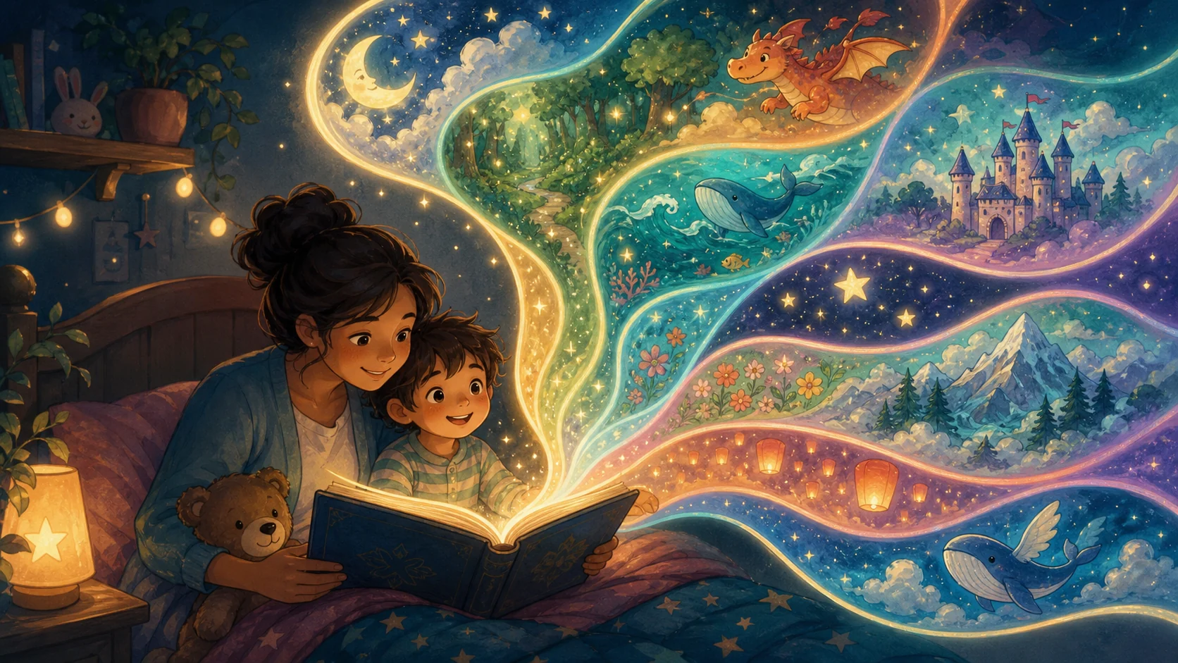 Bedtime Stories in 10 Languages: Multilingual Storytime Made Easy