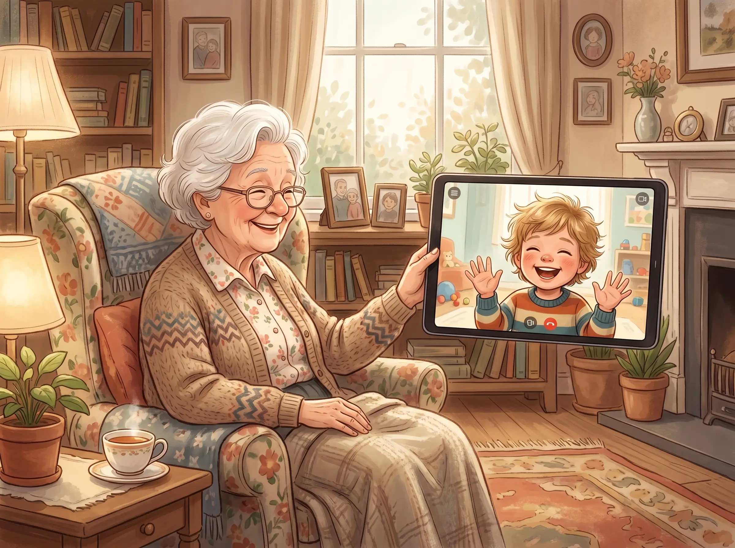 Gifts for Grandparents Who Live Far Away (That Actually Connect Them to Their Grandkids)