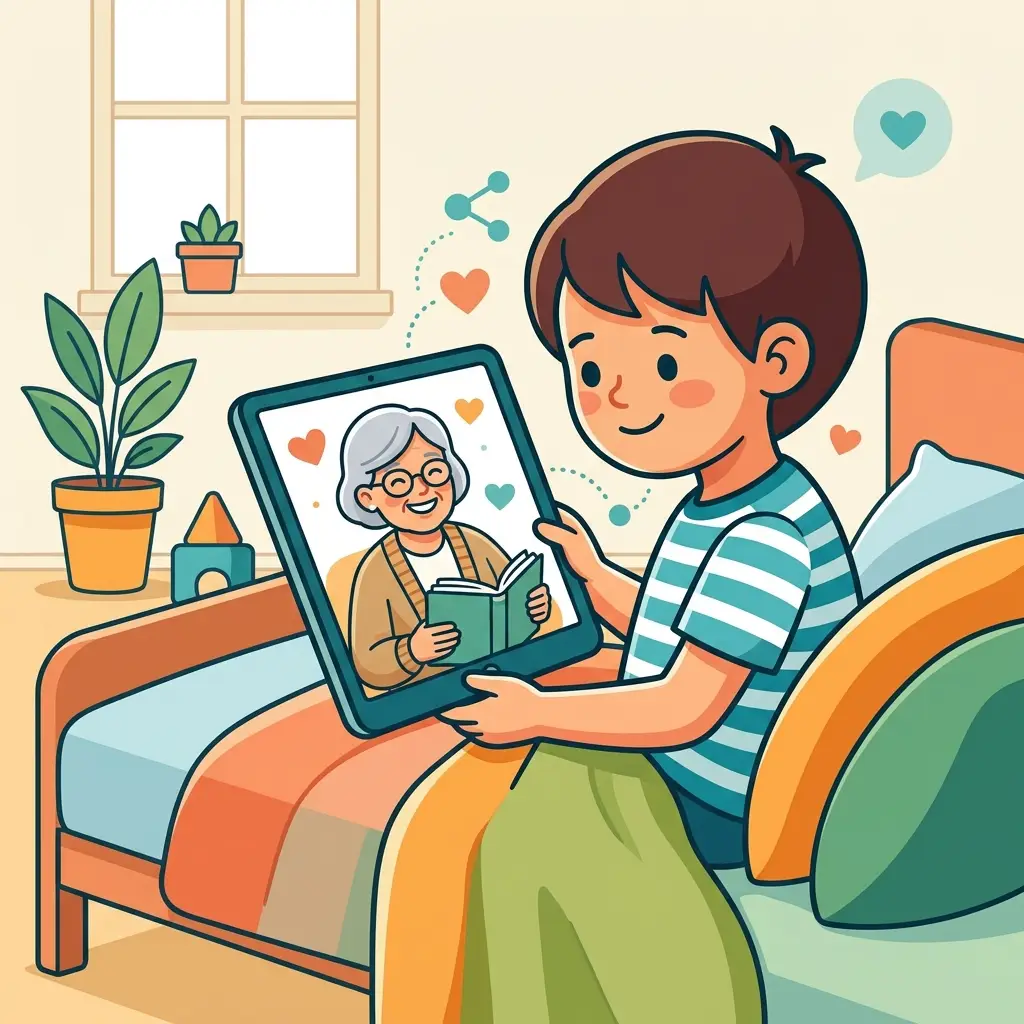 Bonds Across Miles: Saving the Storytime Ritual