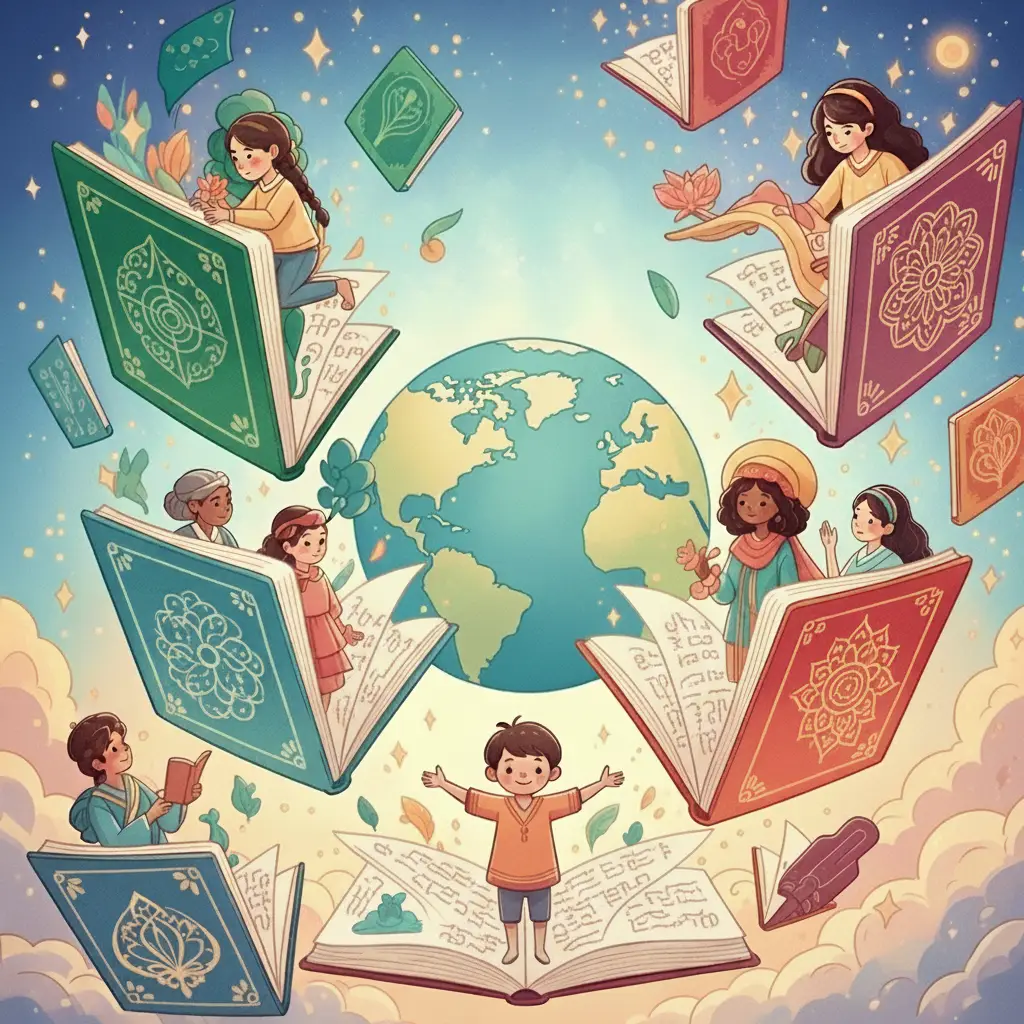 Multilingual Storytelling: Growing Up Global