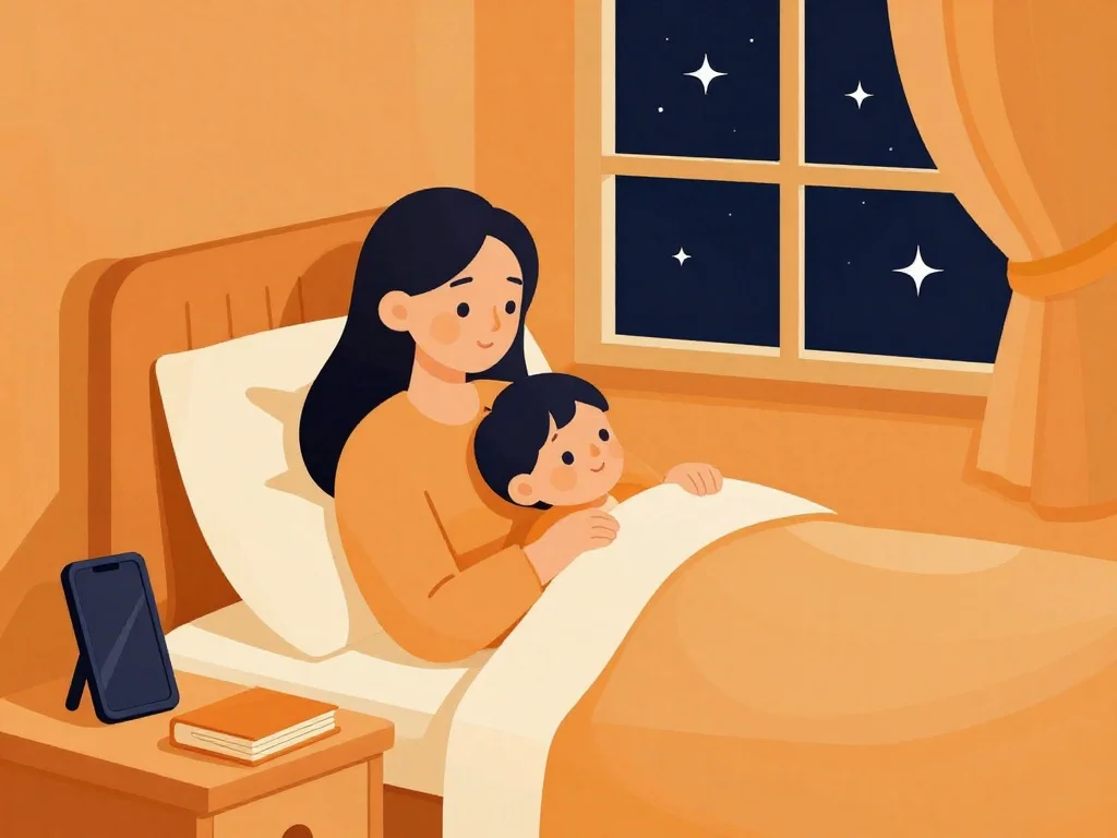 E-Ink, móvil o libros — ¿Qué es realmente mejor para los ojos de los niños a la hora de dormir?