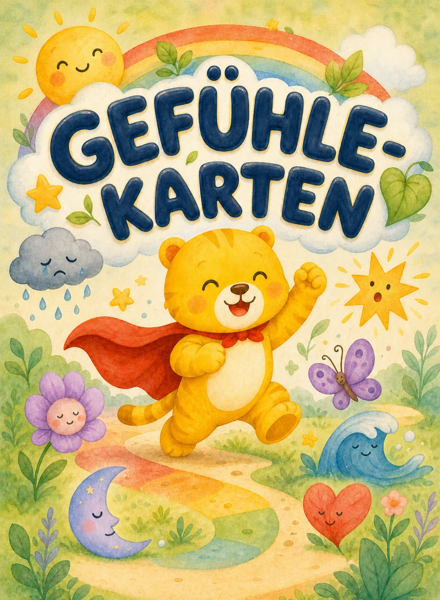 Das Cover der Gefühlekarten